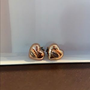 Juicy Couture Puffed Heart Earings